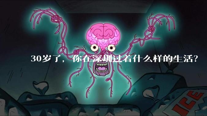 30岁了，你在深圳过着什么样的生活？